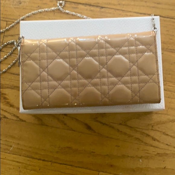 Christian Dior Canage Bifold Long Wallet on chain - Picture 10 of 16